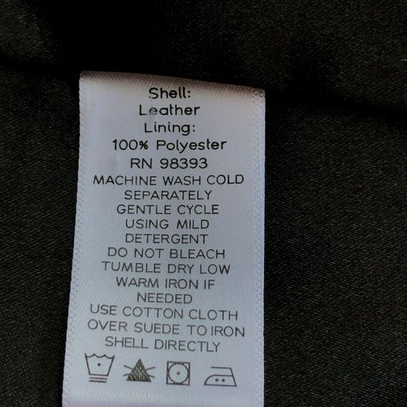 NEW DENNIS BY DENNIS BASSO Sz XS Women SUEDE LEATHER LONG ZIP VEST BLACK Pockets - Picture 8 of 8